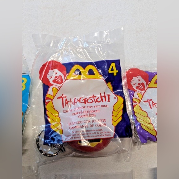 1998 TAMAGOTCHI KEYCHAIN MCDONALDS HAPPY MEAL TOYS 1-8 Bundle - Picture 7 of 11